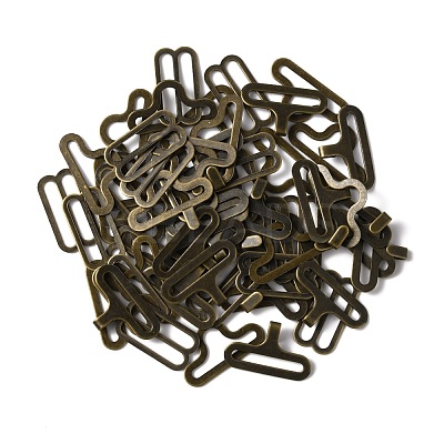Iron Bow Tie Hardware Clip Set FIND-WH0042-80AB-1