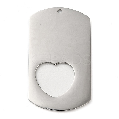 Non-Tarnish 304 Stainless Steel Big Pendants STAS-K270-25B-P-1