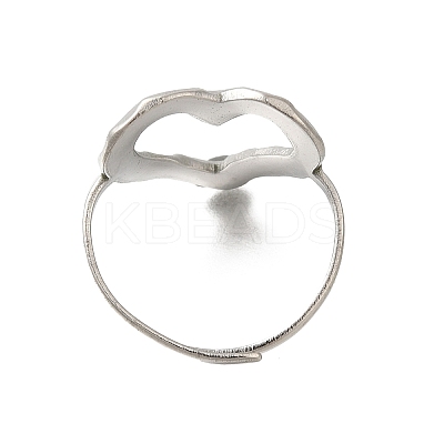 304 Stainless Steel Rings for Women RJEW-S238-02P-1