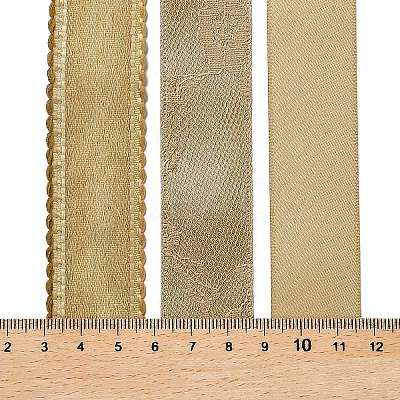 9 Yards 3 Styles Polyester Ribbon SRIB-A014-H09-1