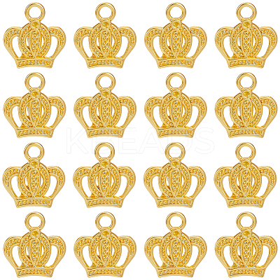 40Pcs Rack Plating Alloy Pendant Rhinestone Settings FIND-SC0013-27-1