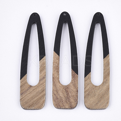 Resin & Wood Big Pendants X-RESI-S358-99A-1