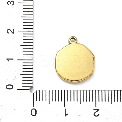 304 Stainless Steel Pendants STAS-K291-12G-01-1