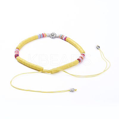 Adjustable Nylon Cord Braided Beaded Necklaces NJEW-JN02727-1