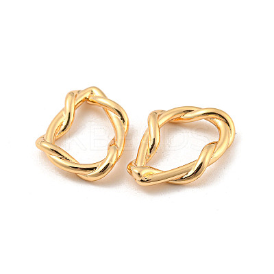 Brass Linking Rings KK-P255-14G-1