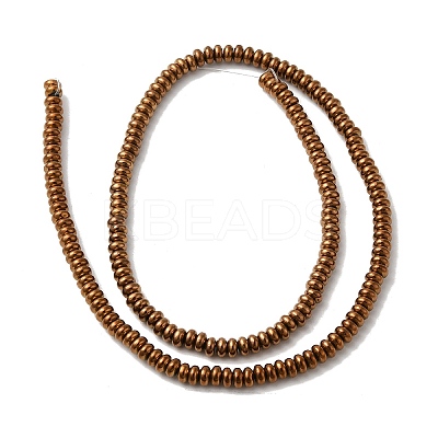 Electroplated Synthetic Non-magnetic Hematite Beads Strands G-I364-I01-02C-1