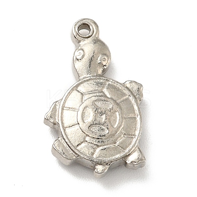Non-Tarnish 201 Stainless Steel Machine Polishing Pendants STAS-G261-25P-1
