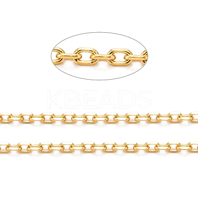 Ion Plating(IP) 304 Stainless Steel Cable Chains CHS-H009-02G-1