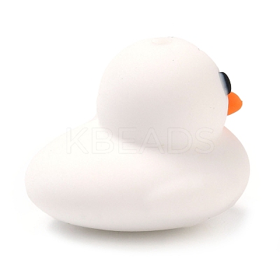 Duck Food Grade Silicone Focal Beads SIL-Q030-05B-1