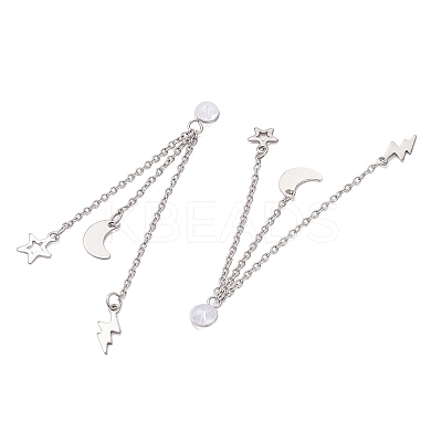 304 Stainless Steel Cable Chain Ear Nuts PALLOY-JF04319-1