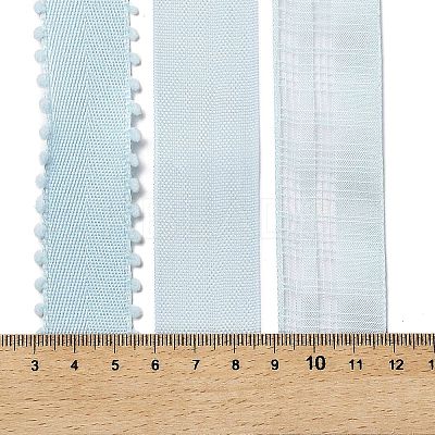 9 Yards 3 Styles Polyester Ribbon SRIB-A014-E10-1