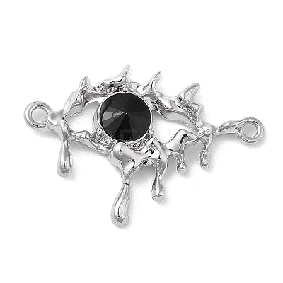 Alloy Jet Rhinestone Pendants LS-PALLOY-P294-01P-02-1
