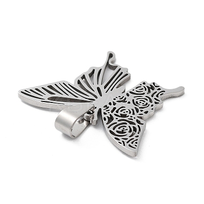 Non-Tarnish 201 Stainless Steel Pendants STAS-A090-03P-1
