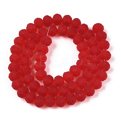 Transparent Glass Beads Strands LS-EGLA-A044-T8mm-MD01-1