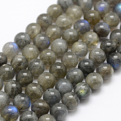 Natural Labradorite Beads Strands LS-G-P322-31-8mm-1