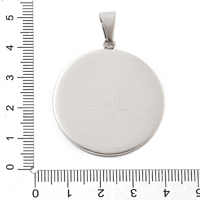 304 Stainless Steel Pendants STAS-F313-07P-1