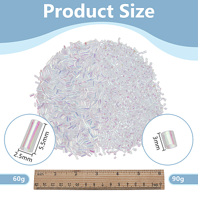150g 2 Styles Detachable Plastic Beads KY-OC0001-47-1