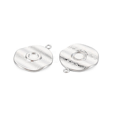 304 Stainless Steel Pendant Enamel Settings LS-STAS-N097-198P-1