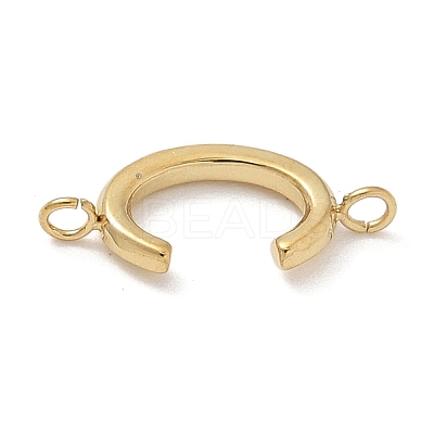 304 Stainless Steel Letter Connector Charms STAS-M108-01G-03-1