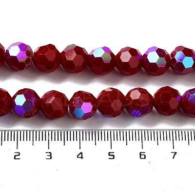 Opaque Glass Beads Strands EGLA-A035-P10mm-L02-1