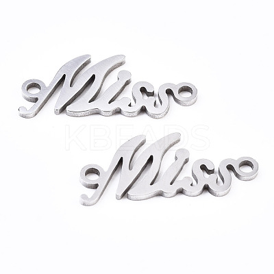Non-Tarnish 201 Stainless Steel Link Connectors STAS-S110-102P-1