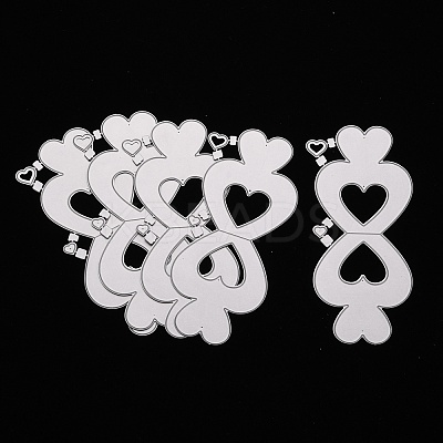 Heart Carbon Steel Cutting Dies Stencils DIY-A008-26-1