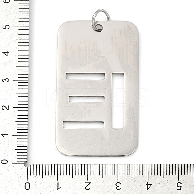 304 Stainless Steel Pendants LS-STAS-M115-01P-E-1