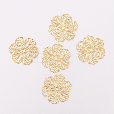 201 Stainless Steel Filigree Joiners Links STAS-F162-05G-1