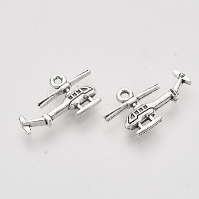 Tibetan Style Alloy Pendants TIBEP-T009-27AS-RS-1