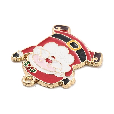 Christmas Theme Alloy Enamel Pendants ENAM-D060-04H-1