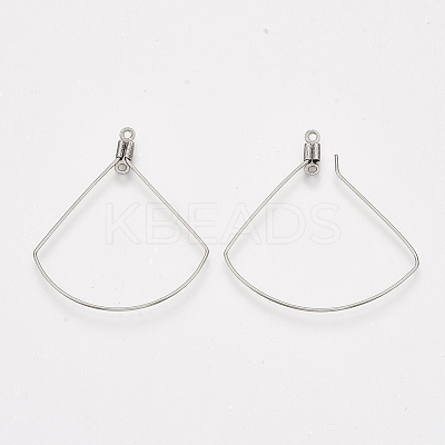 Tarnish Resistant 304 Stainless Steel Wire Pendants LS-X-STAS-S103-11-1
