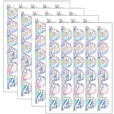 PVC Self Adhesive Stickers STIC-WH20010-20A-1