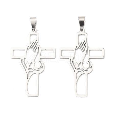 201 Stainless Steel Pendants STAS-K310-01A-P-1