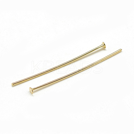 Brass Flat Head Pins LS-X-KK-T032-092G-1