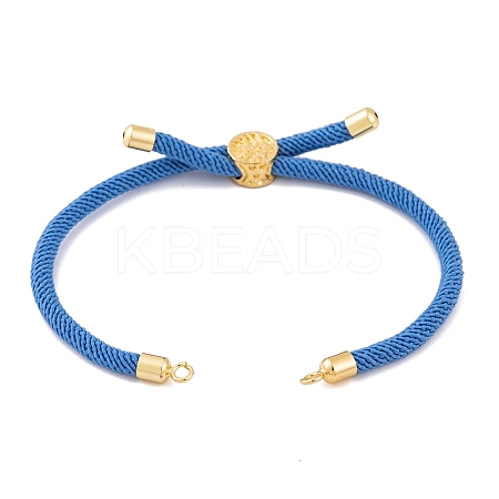Nylon Cords Bracelet Makings Fit for Connector Charms AJEW-P116-01G-26-1