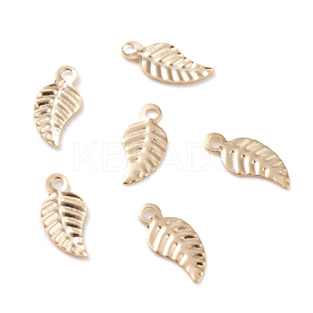 Brass Charms KK-Y003-11G-1