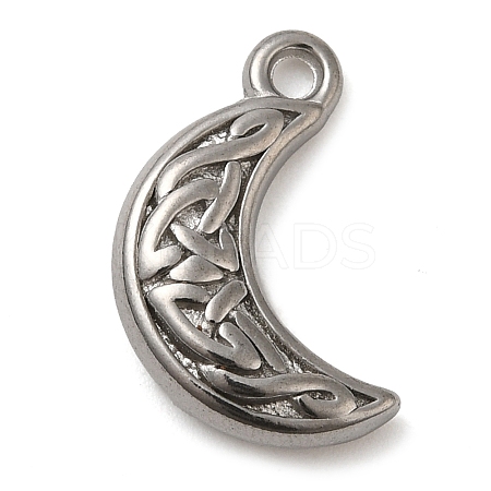 304 Stainless Steel Pendants STAS-M070-19P-1