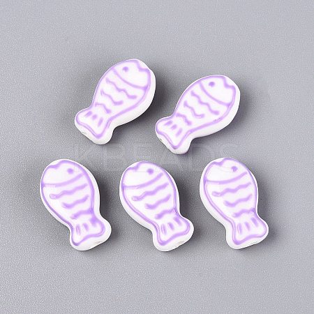 Handmade Porcelain Ceramic Beads PORC-Q005-05F-1