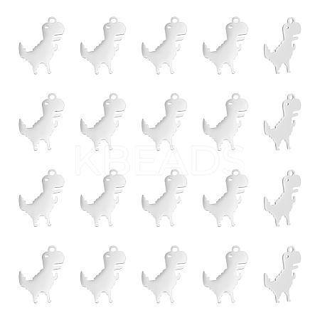 201 Stainless Steel Pendants STAS-UN0047-42-1
