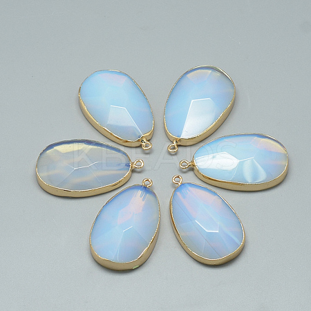 Opalite Pendants G-Q494-37B-1