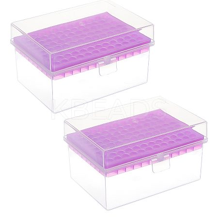Plastic Storage Box CON-WH0086-01-1