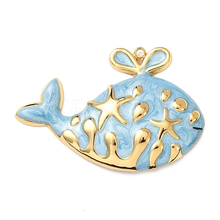 Ocean 304 Stainless Steel Pendants STAS-K329-14C-G-1