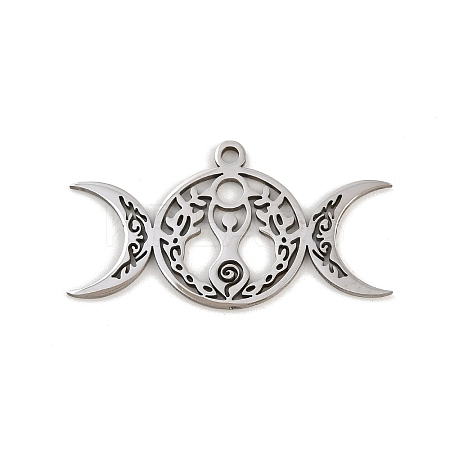 201 Stainless Steel Pendants LS-STAS-I344-04P-1