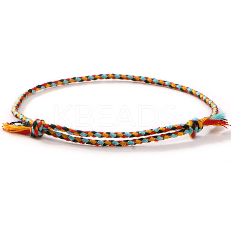 Bohemian Cotton Cord Braided Bracelets IT3177-18-1