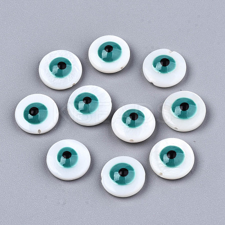 Natural Freshwater Shell Beads SHEL-T018-09B-02-1