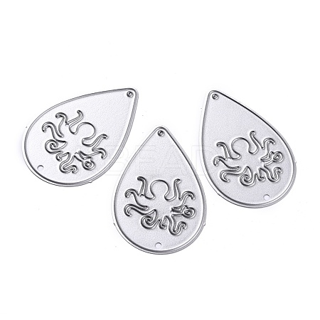 Card Carbon Steel Cutting Dies Stencils DIY-O009-01-1