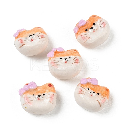 Handmade Polymer Clay Beads PY-CBABDB7-04E-1