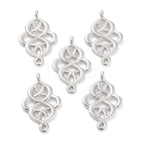 Tibetan Style Alloy Links/Connectors TIBEP-EA11933YKG-P-FF-1