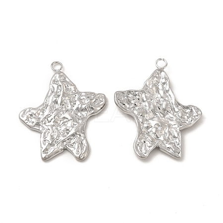 Non-Tarnish 304 Stainless Steel Pendants STAS-A070-37P-1