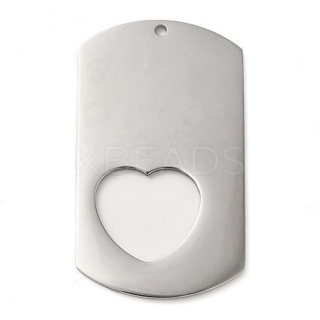 Non-Tarnish 304 Stainless Steel Big Pendants STAS-K270-25B-P-1